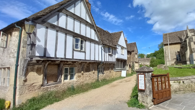 Lacock village tudor house