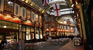 Harry Potter film location: Leadenhall Market