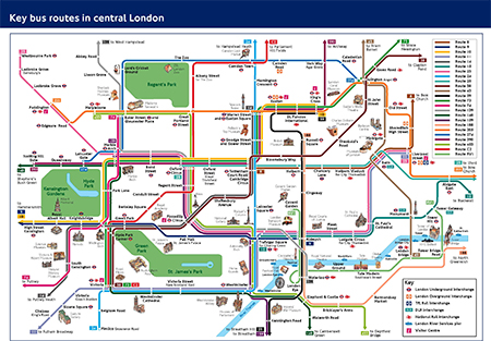 London public transport maps