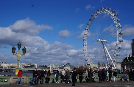 The London Eye queue - fast track