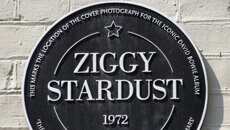 ziggy stardust plaque london