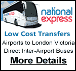 National Express Bus Services Between & To London's 4 major airports