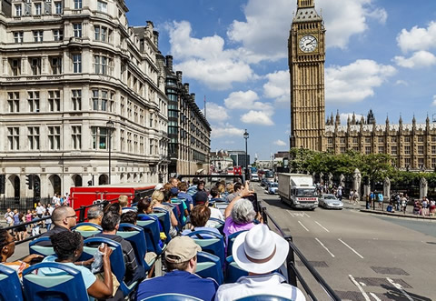 Toot Bus/Original Tour bus in London