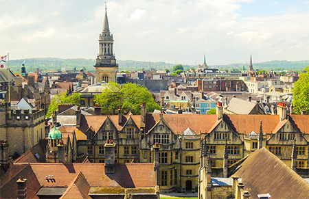 Oxford - home to several Harry Potter film locations