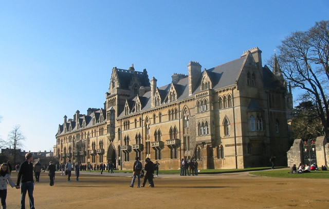 Harry Potter filmed at Christ Church Oxford