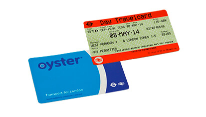 London Travelcard versus Oyster card