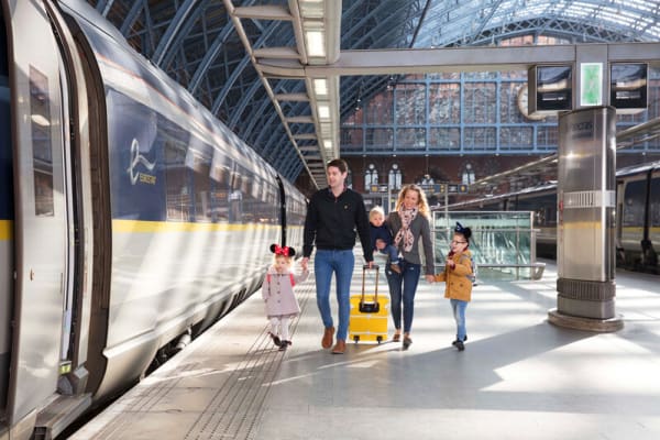 Catching the Eurostar to Paris