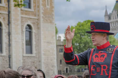 Beefeater at Tower of London