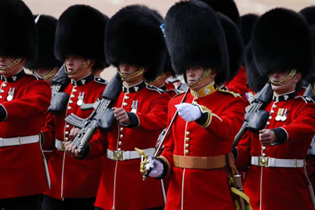 Changing of the Guard on Premium Tour Guided tour of London