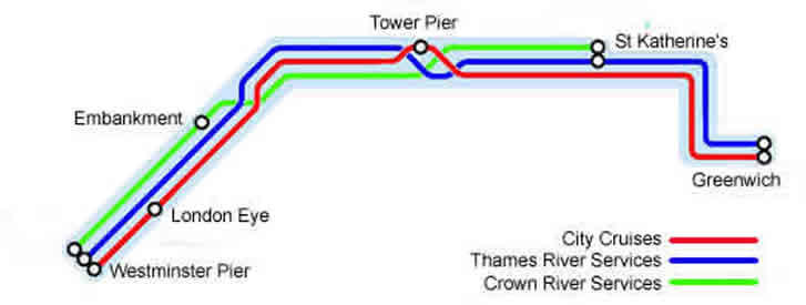 riverboat london map