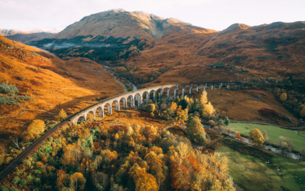 Glenfinnan Viaduct, Scottish Highlands, Scotland