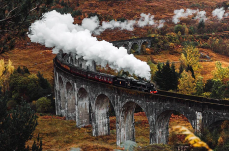 Glenfinnan viaduct Scotland