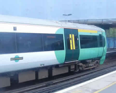 Southern Train at Gatwick Airport