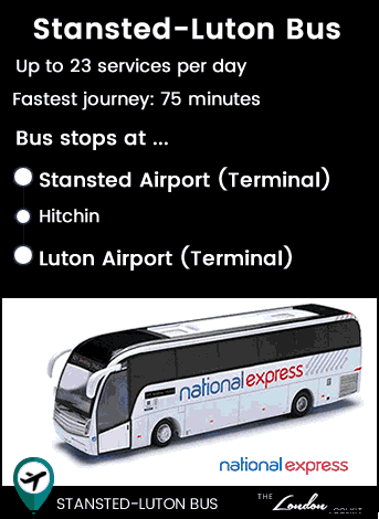 Stansted - Luton Airport Bus Stops