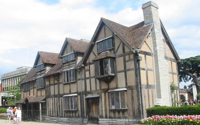 El Lugar de nacimiento de William Shakespeare