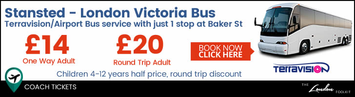 Stansted - London Victoria Airport Coach Tickets