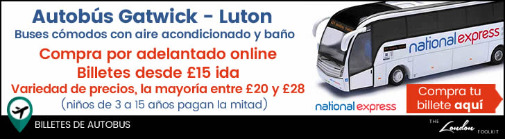 Autobuses National Express Gatwick - Luton