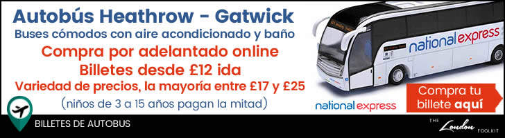 Traslados en autobús entre Heathrow y Gatwick