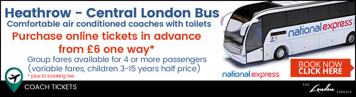 Heathrow Airport bus to Central London prices, times, tickets