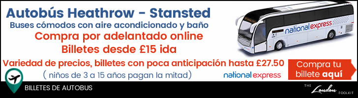 Heathrow - Stansted Billetes