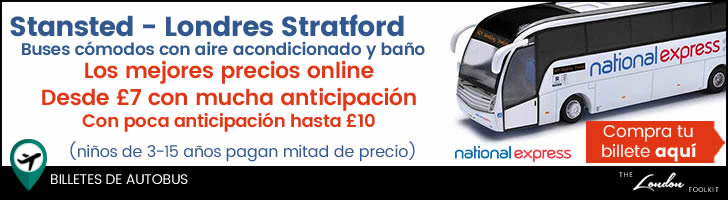 Servicio de bus Stansted - Londres