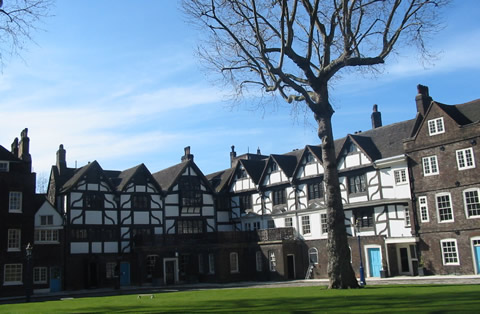 Tudor Houses at Tower of London