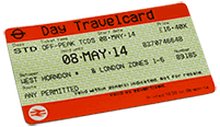 La Tarjeta Travelcard de Londres