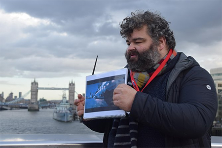 Harry Potter Bus Tour at Tower Bridge Thames London