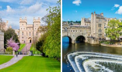 Bath and Windsor cruise transfer Southampton