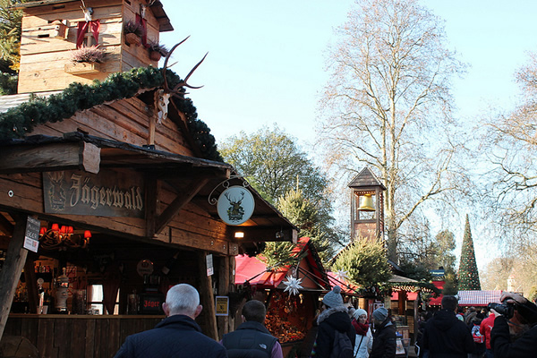 Winter Wonderland Christmas Market in London Hyde Park