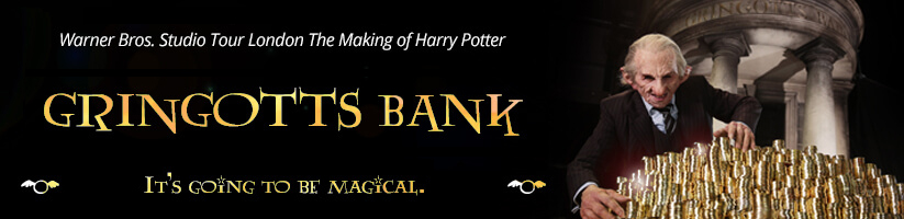 Gringotts Bank Casts A Spell At Harry Potter Tour, London
