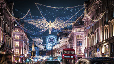 christmas lights London