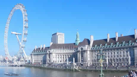 London Eye y County Hall Londres