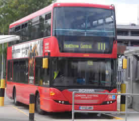 The 111 London Red Bus