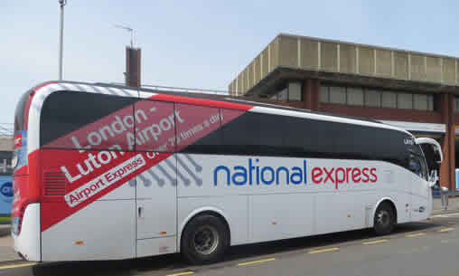 Top 62+ imagen luton express bus