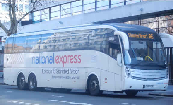 Autobús National Express entre Stansted y Heathrow