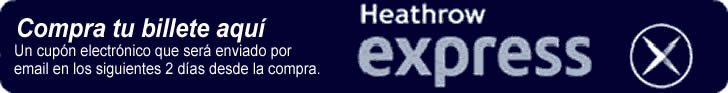 Heathrow Exress- Tren  de Heathrow al centro de Londres