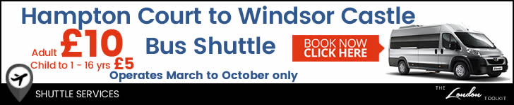 Hampton Court Palace to Windsor Shuttle Tickets