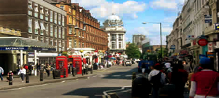 Queensway in Bayswater