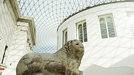The British Museum is a big attraction in Bloomsbury