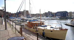 St Katherine Dock, City of London