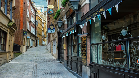 Walrus and Carpenter Lower Thames Street near Pudding Lane, London Bridge