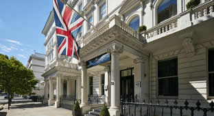 Queen's Gate four star hotel, Kensington, central London