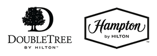 DoubleTree by Hilton and Hampton by Hilton are sister Hilton hotel brands