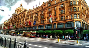 Harrods department store, Kensington, London