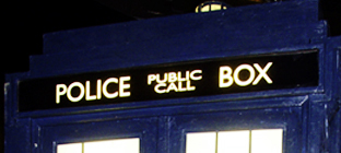 Doctor Who Tardis in Earl's Court, London