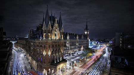 Luxury hotels near Kings Cross rail station, London