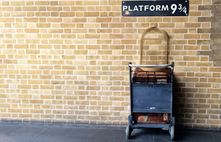 Platform 9 3/4 at Kings Cross Station