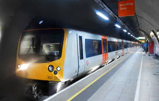 Haethrow Express trains to and from Paddington, London