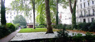 Norfolk Square in Paddington, London